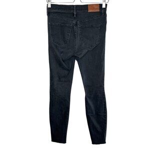 Madewell Womens Black Denim 9" High-Riser Skinny Skinny Jeans Size 26